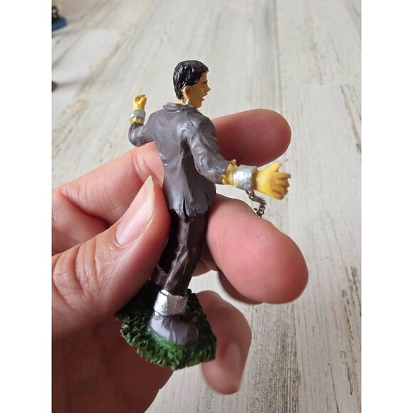 Lemax Frankenstein monster chains Halloween people village accessory - Picture 5 of 8